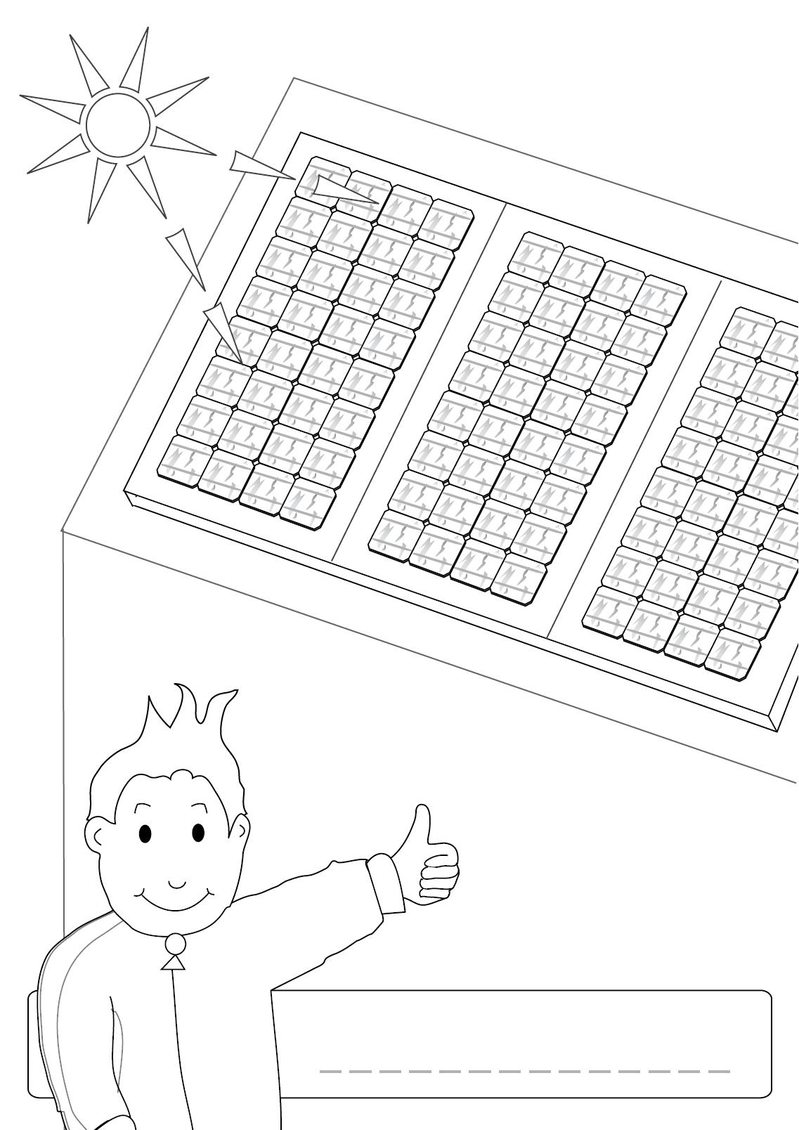 Energia, oszczędzanie, ekoźródła kolorowanki